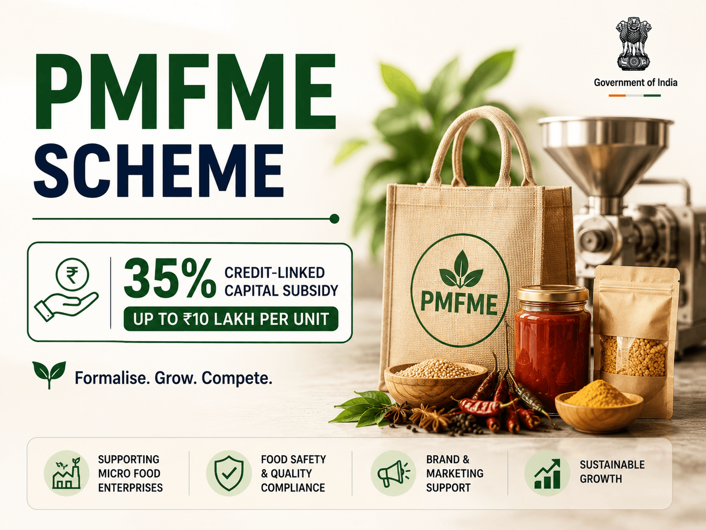 PMFME Scheme: How It Works, Depending on Who's Applying