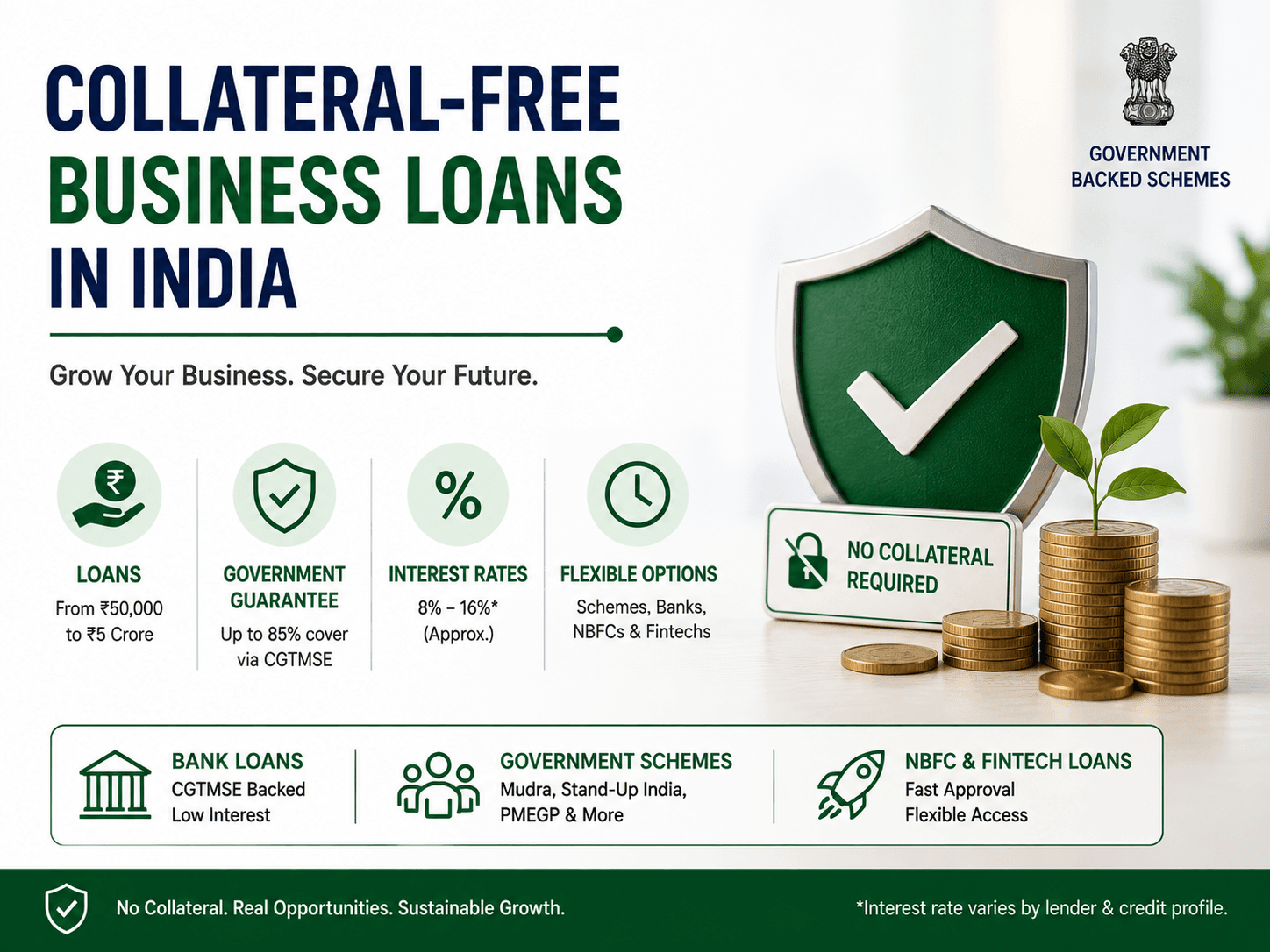 Collateral-Free Business Loans in India in 2026: How the Mechanism Actually Works