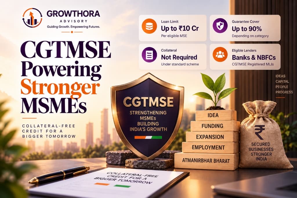 CGTMSE Scheme 2026: Credit Guarantee Cover for MSE Loans up to ₹10 Crore Infographic