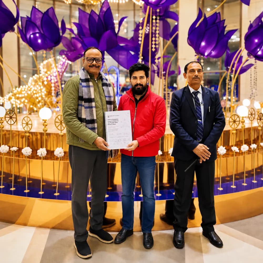Growthora recognised by Hon'ble Deputy Chief Minister
